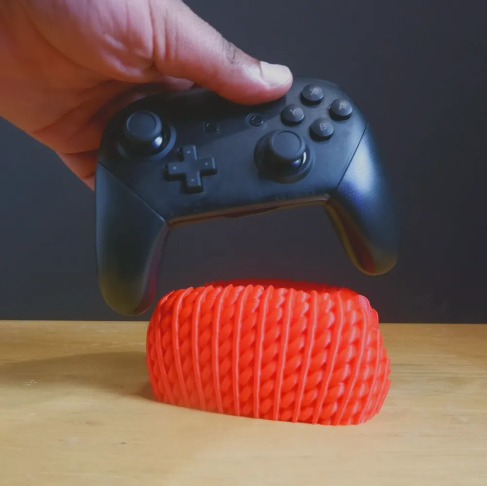 Textured Controller Stand 4 Bundle - Vertical Knit by UnchainedHobbies ...