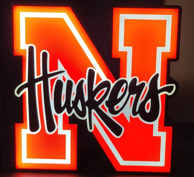 Nebraska Huskers Lightbox