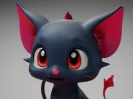 chaton vampire mignon