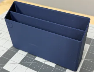 Gridfinity 4x1, 2 Tier, Round Sandpaper Holder