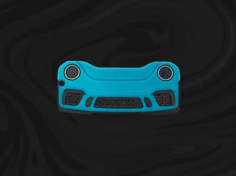 PORSCHE 911 GT3 RS Keychain (Customizable)