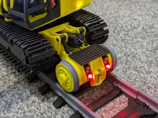 RC Excavator Rail Conversion