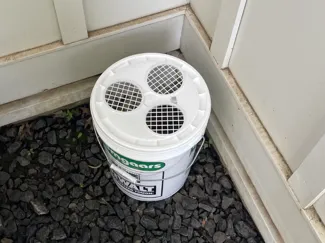 Mosquito Trap - 5 Gallon Bucket Lid Vent / Grate