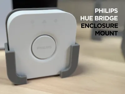 Enclosure/Mount for Philips Hue 2.0 Bridge