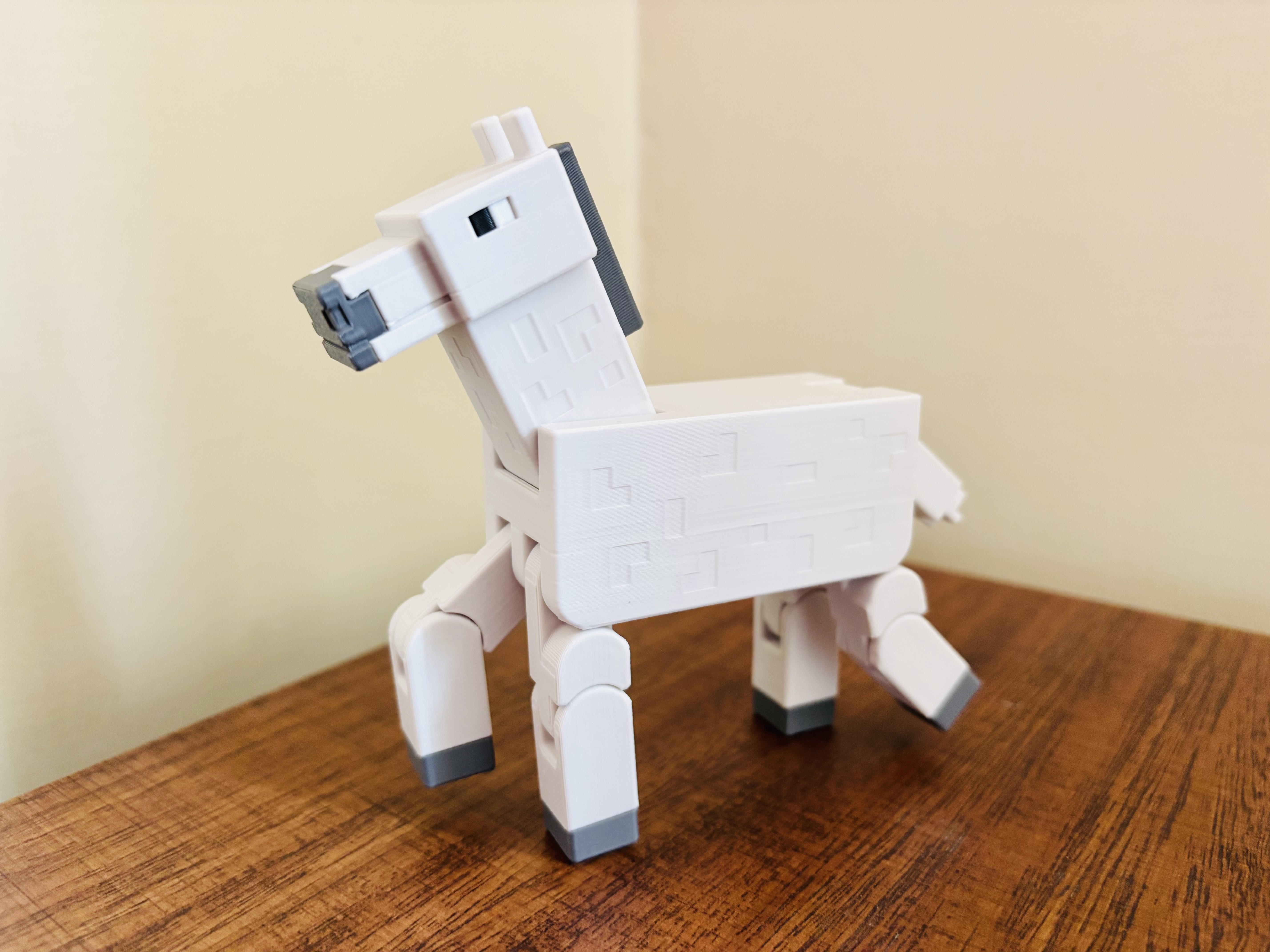 Minecraft Armored Horse - Articulated - 1