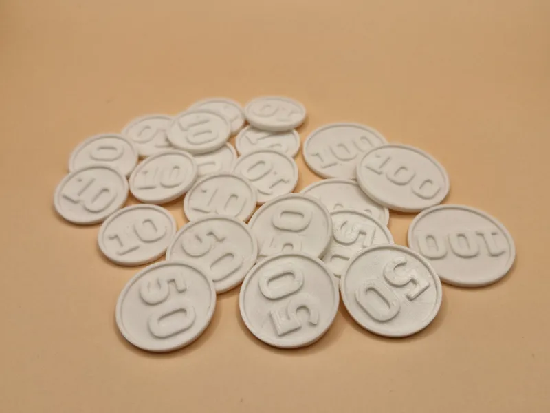 Set of TCG Damage Counters