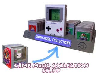 寶可夢遊戲音樂機 展示底座 Game Music Collection Stand