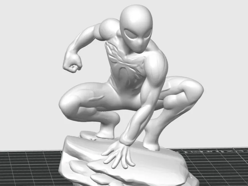 SPIDERMAN 2-fixed right hand and face shape
