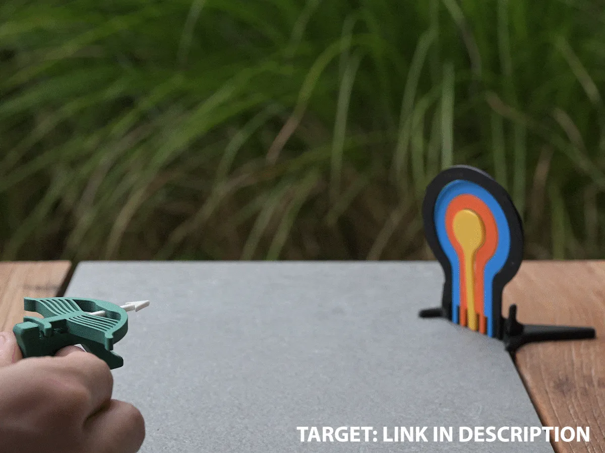 Mini Crossbow | Print in place view 2