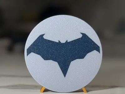 Batman Relaunch Bat Symbol Coaster