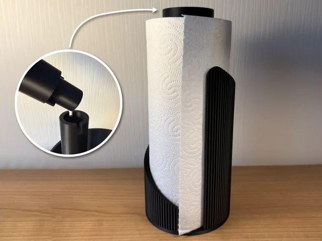 Japandi Küchenrollenhalter