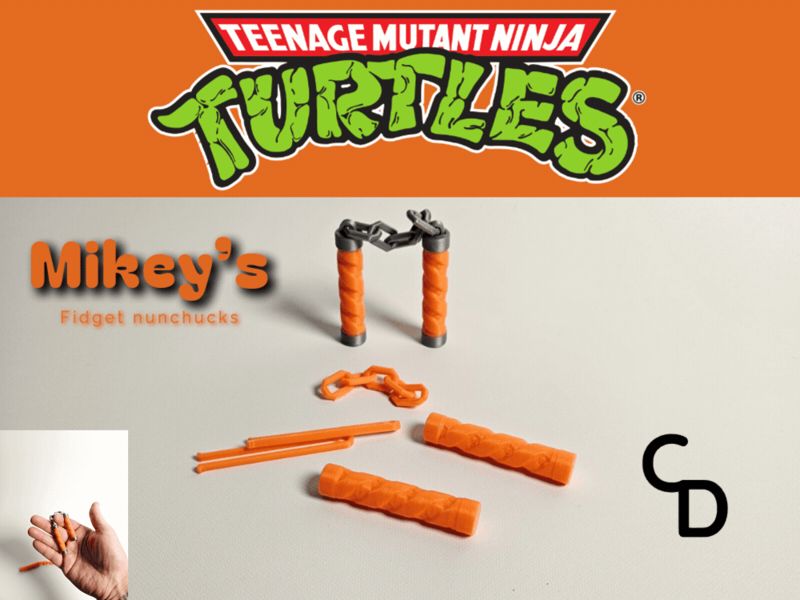 Mikey's Fidget Nunchucks EDC Fidget Toy