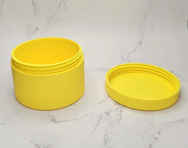 Container with screw lid