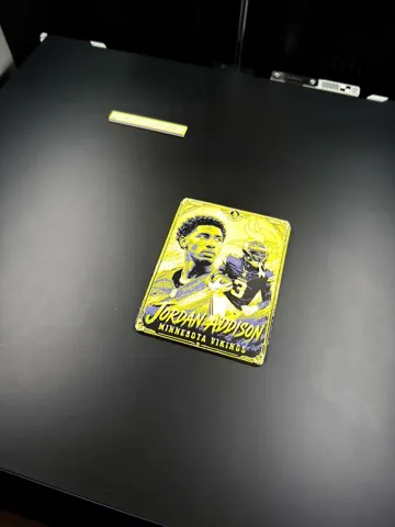 Modelo para impresión 3D: Jordan Addison Player Card — vista de referencia 5