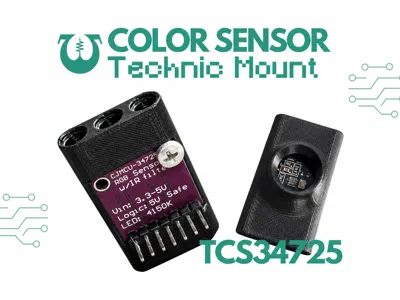 TCS34725 Technic Mount