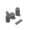 Gyroid, random seam, necessary supports