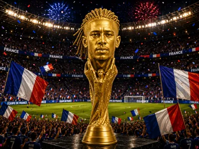FIFA World Cup Trophy - Michael Olise Edition!