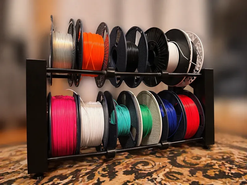 Modular Filament Spool Rack Fully Printable NOAMS