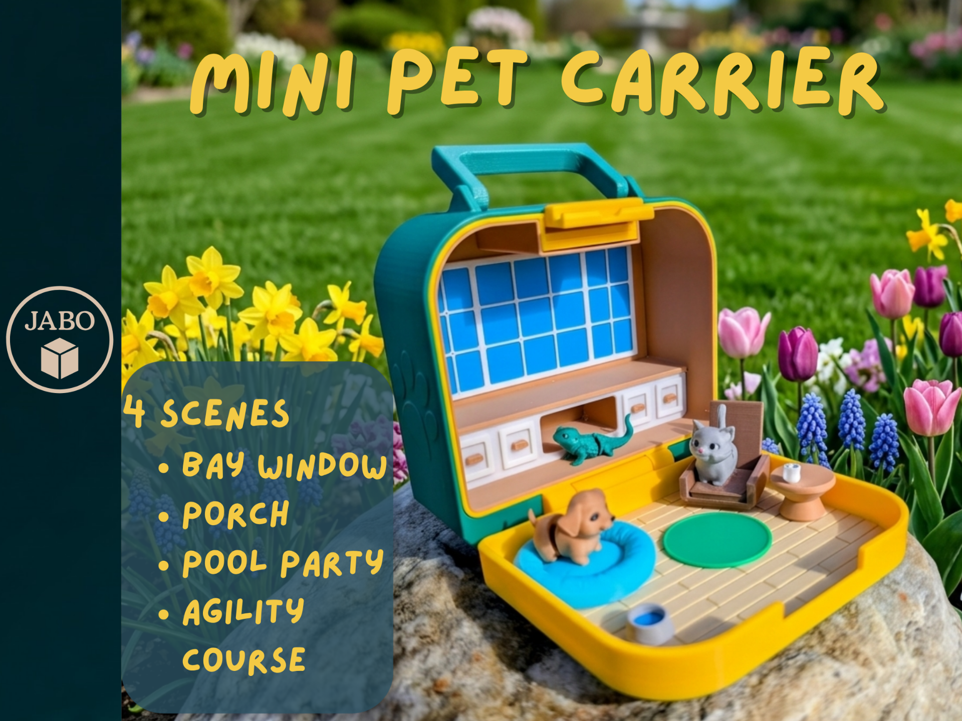 Mini Pet Carrier Playset - Small World