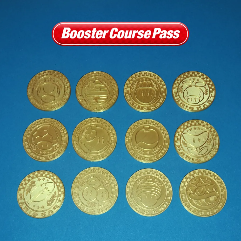 Mario Kart 8 Coin Set (Deluxe Edition) by Amiibolover99