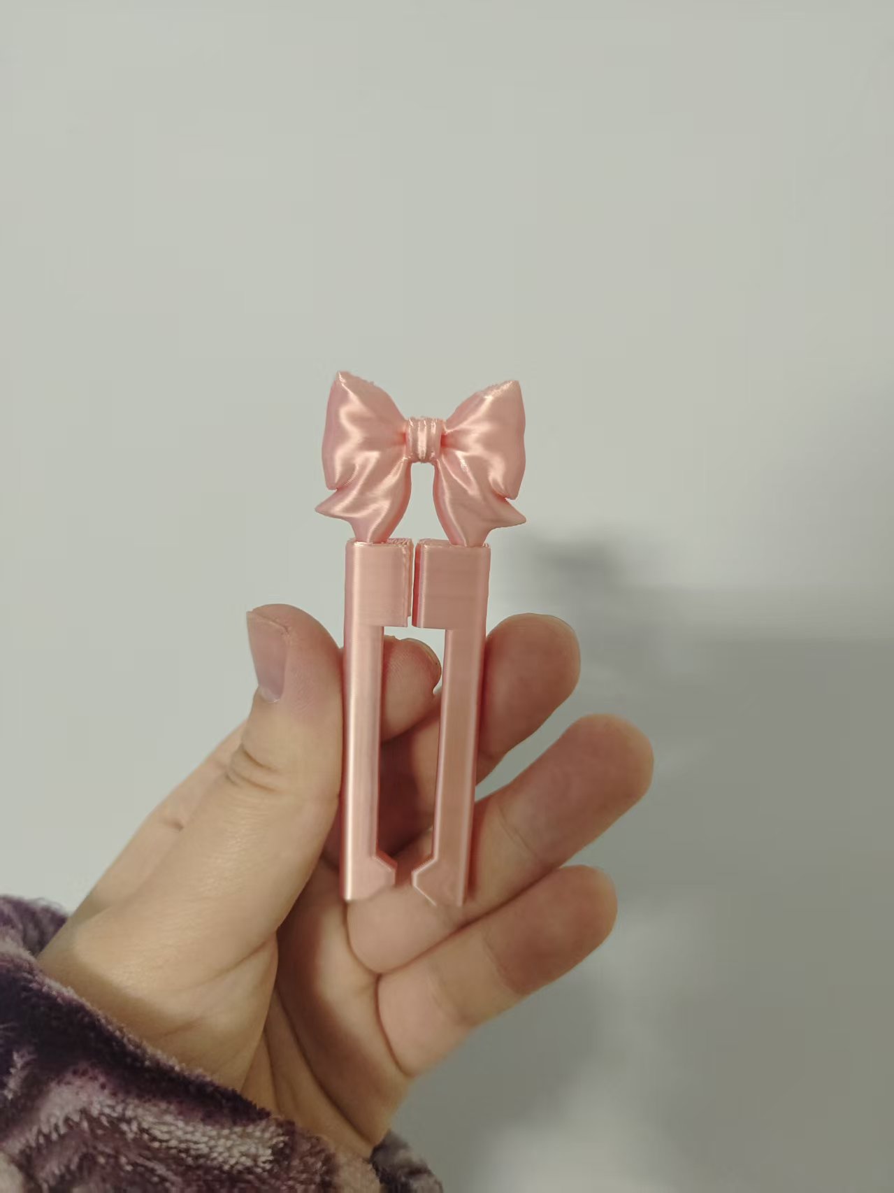 Miniatura 4 do modelo 3D 气泡蝴蝶结豆笔2.0