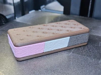 Neapolitan Ice Cream Sandwich Container