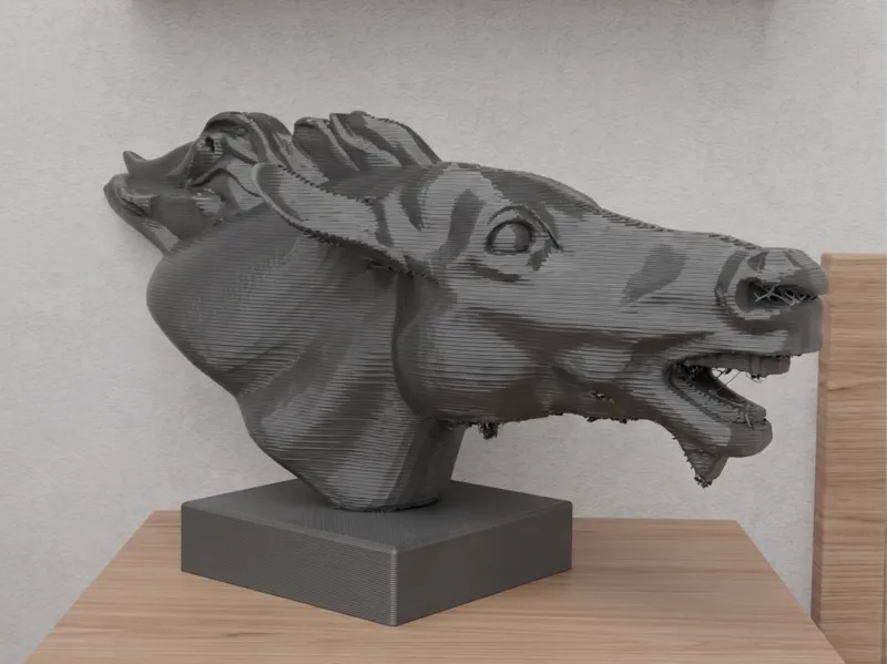 Horse Head Sculpture