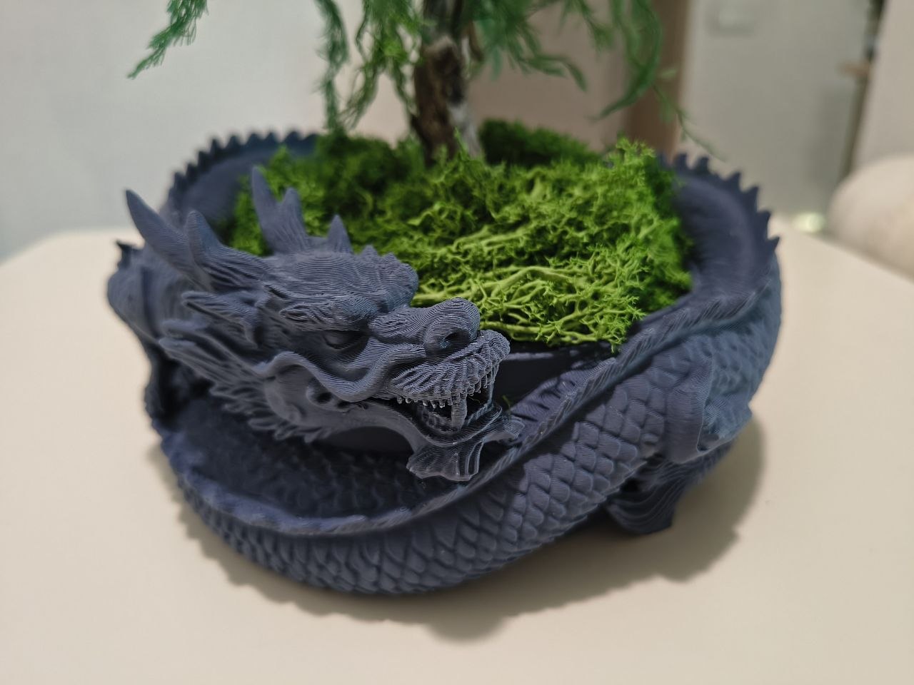 Miniatura 1 do modelo 3D Imperial Dragon Bonsai Pot