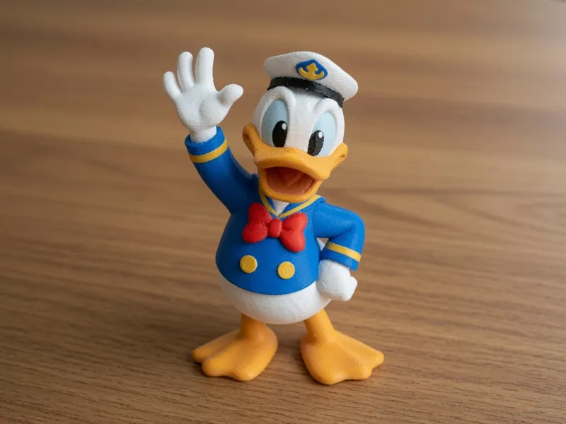 Donald Duck Raised Hand Figure | Disney