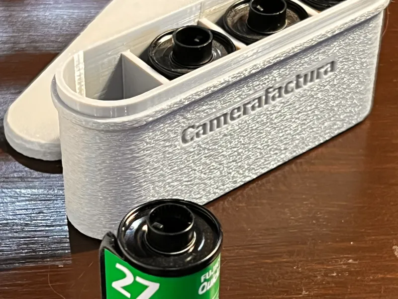 35mm analogue film storage travel box