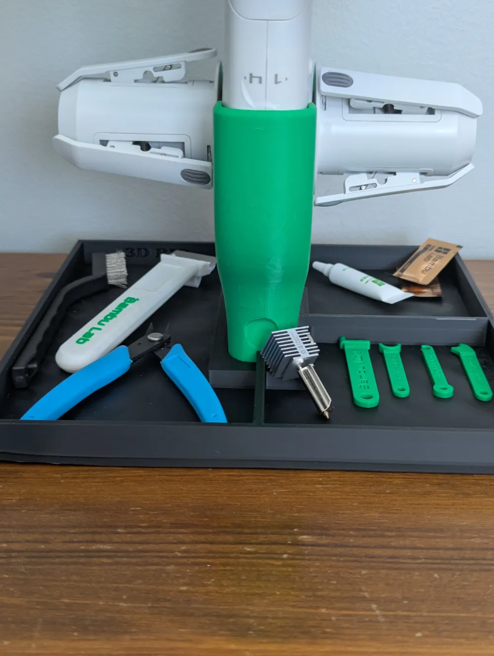 Gridfinity AMS Lite vertical stand (top) by 3D RIO - MakerWorld
