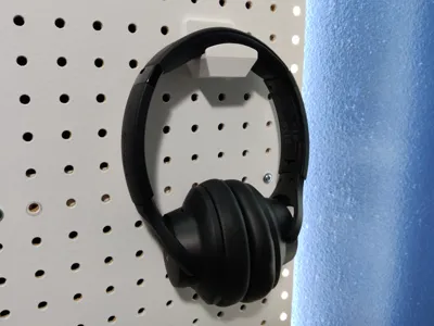Pegboard Headphone Mount
