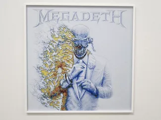 Megadeth - Megadeth Album Cover Filament Art