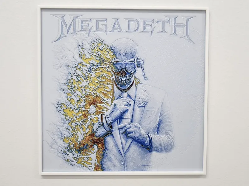 Megadeth - Megadeth Album Cover Filament Art