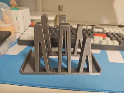 Phone and Tablet Storage Stand Desktop Organizer