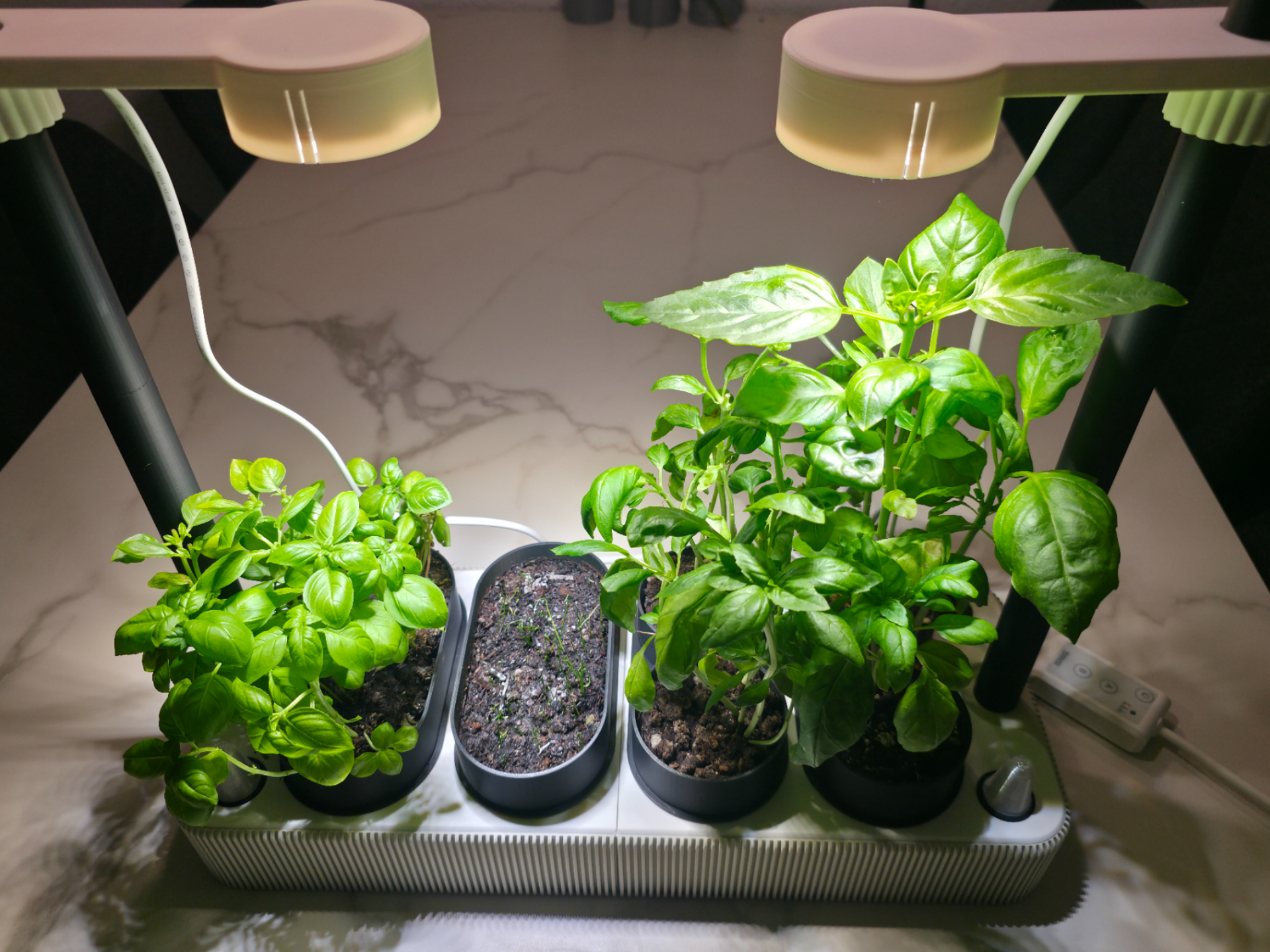 Wooden Base Upgrade for HerbHub Indoor Garden