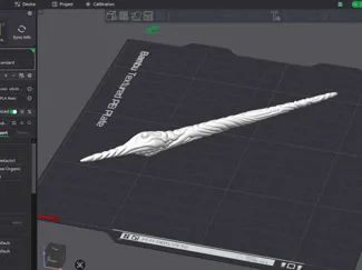 Hollow Knight Pure Vessel Nail (no hollow inside)
