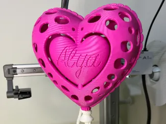 Palloncino a forma di cuore