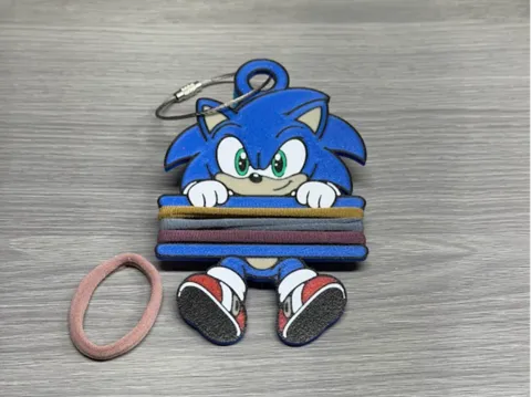 Accesorio para sujetar ligas de cabello: Sonic the Hedgehog Hair Tie Holder — referencia de MakerWorld