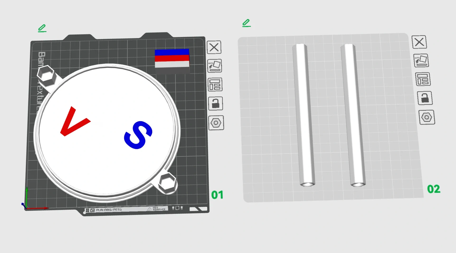 Miniatura 2 do modelo 3D 空气动力陀螺吹动陀螺风动陀螺