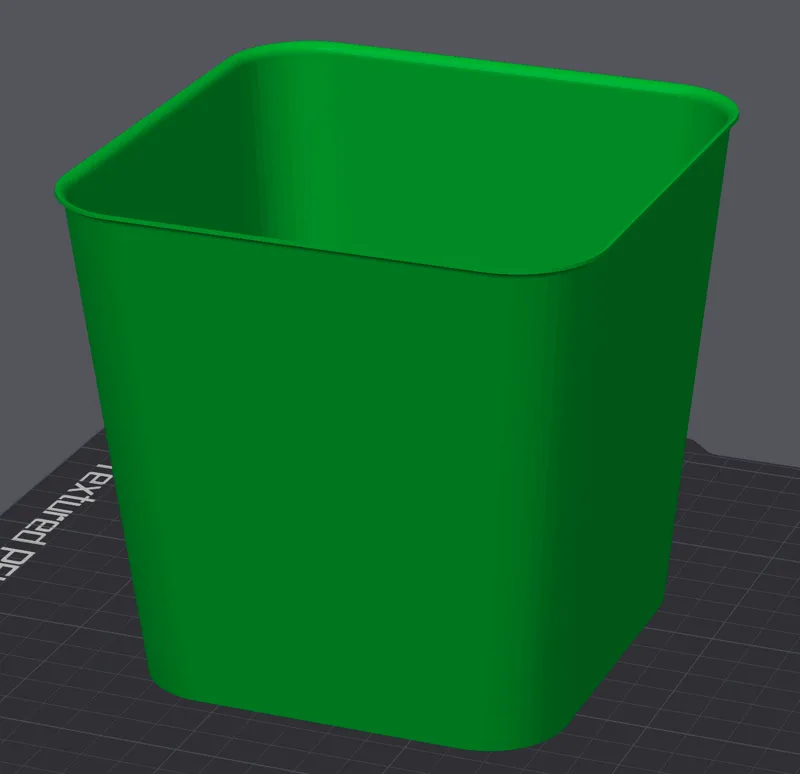 Relaxed pot insert