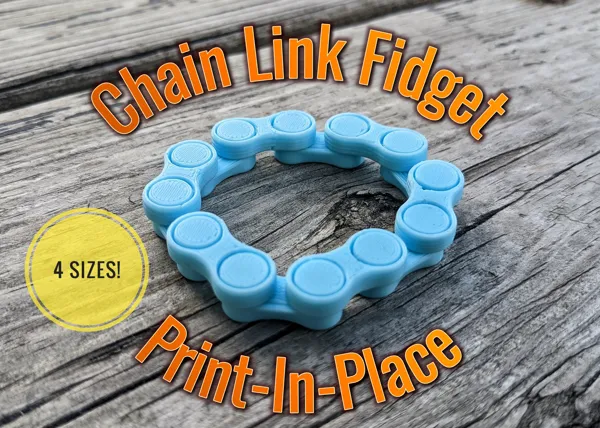Chaîne fidget (imprimée assemblée)