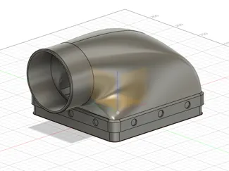 H2D magnetic exhaust (90mm and 63mm)
