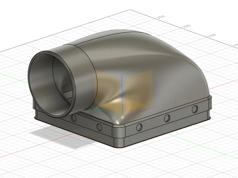 H2D magnetic exhaust (90mm and 63mm)