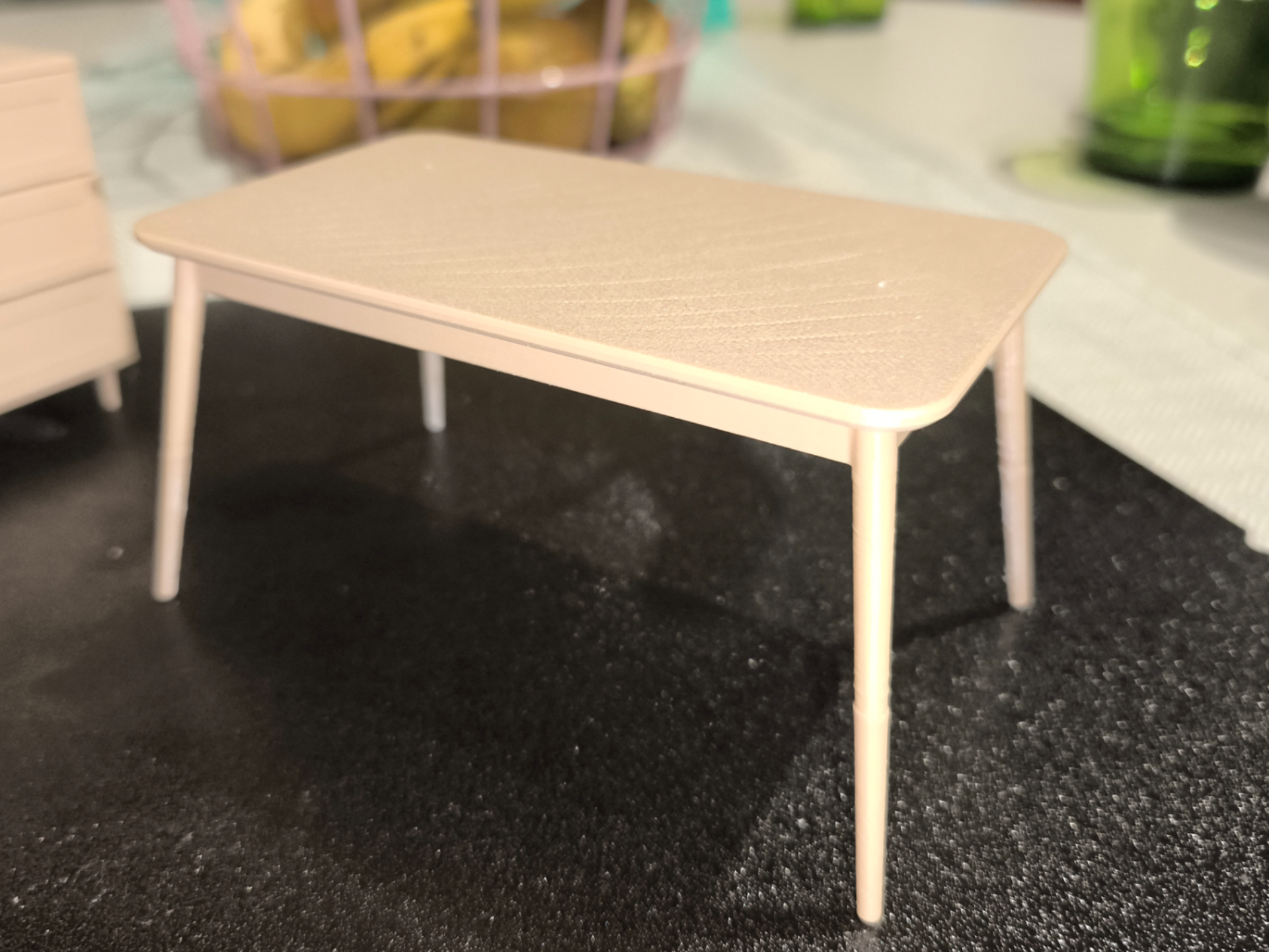 Miniature table for dolls