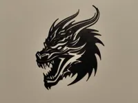 Décoration murale dragon — photo 2