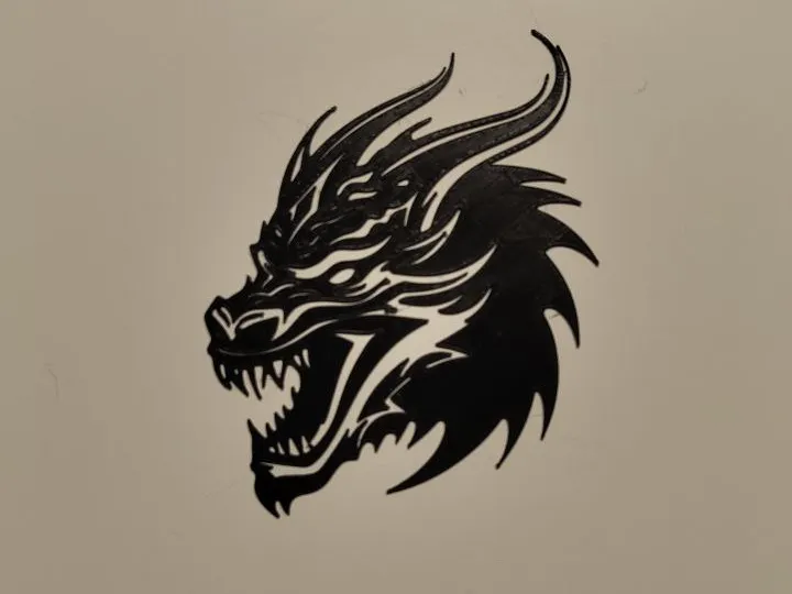 Décoration murale dragon