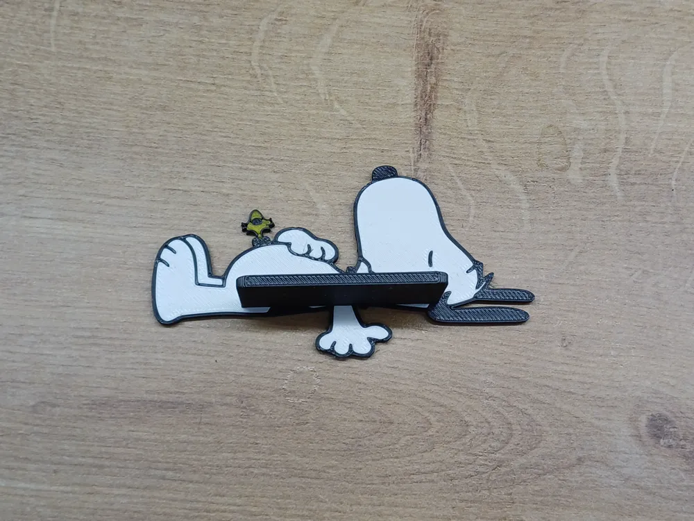 Snoopy Monitor Tech Snoopy on monitor with stand #4 - Free 3D Print Model - MakerWorld