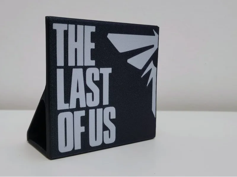 the last of us logo con supporto re edit