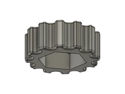 hand twist screw M5
